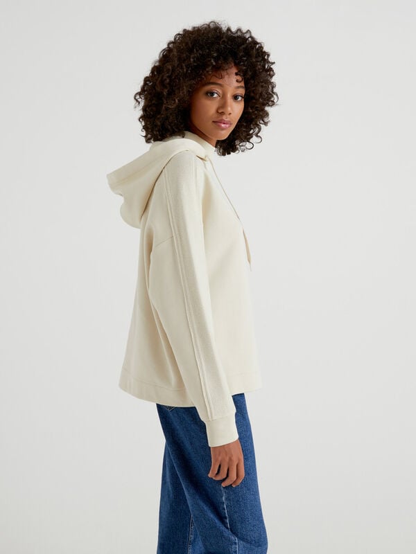 100% cotton long sleeve sweatshirt Women