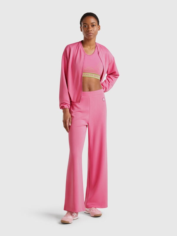Wide trousers in MODAL® Women