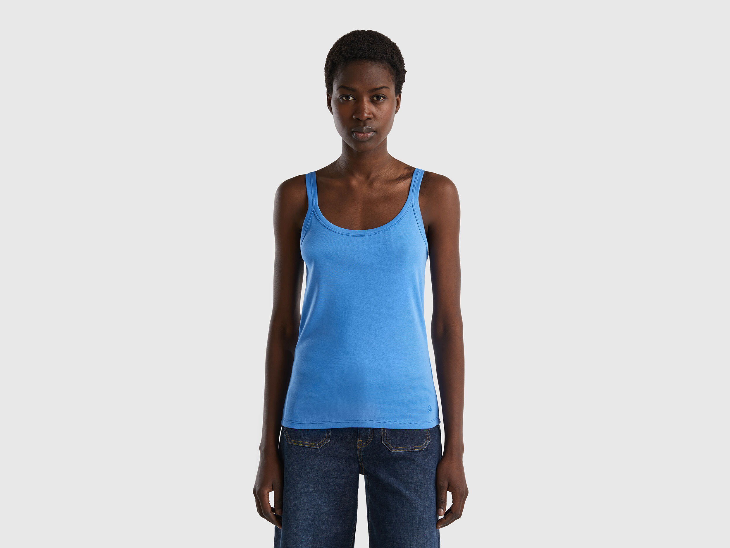 Light blue tank top deals