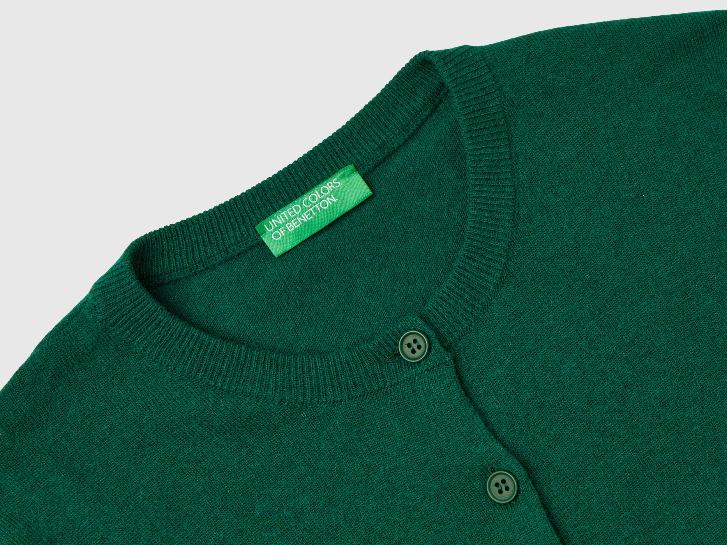 Benetton wool cardigan shop