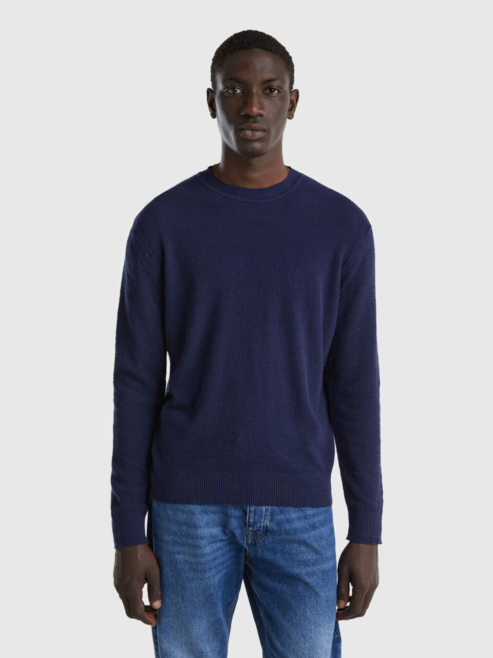 Linen jumper mens hot sale