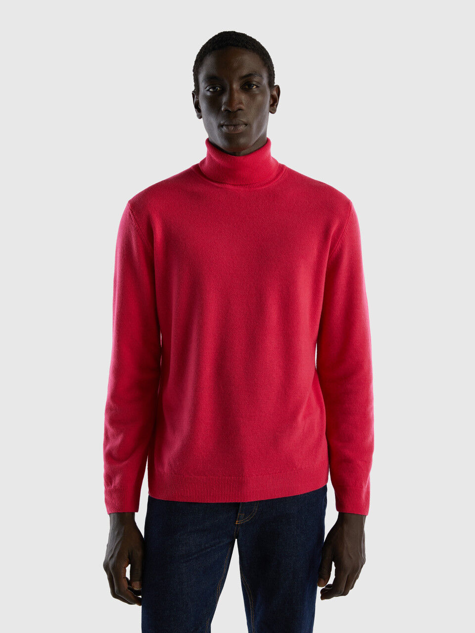 Sweater high collar sale
