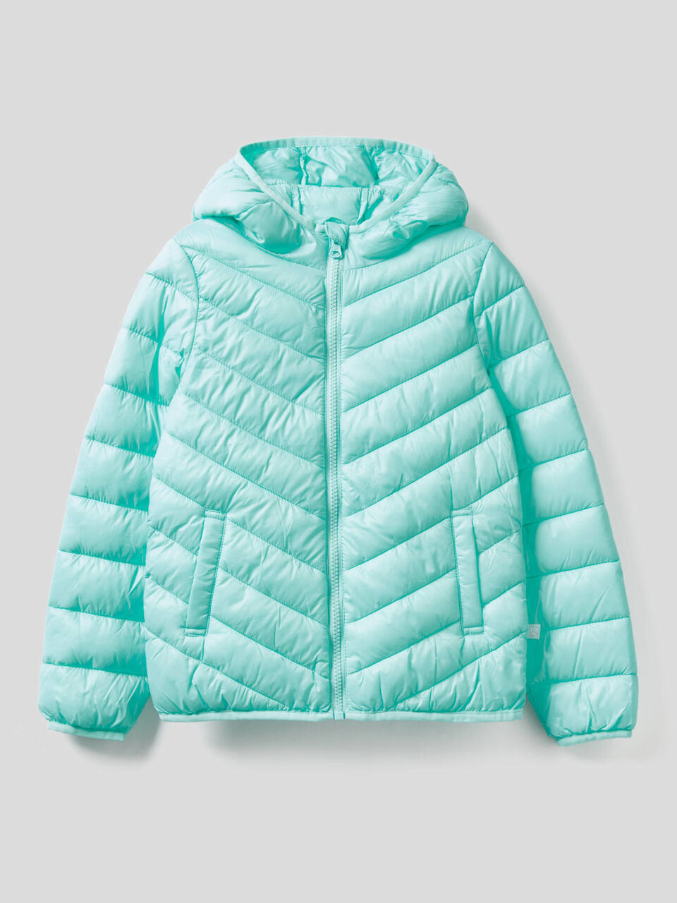 Padded jacket with hood image number 1