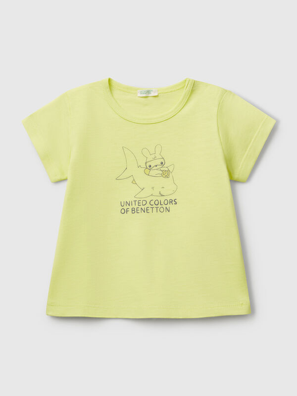 Camiseta manga corta con estampado Recién nacidos