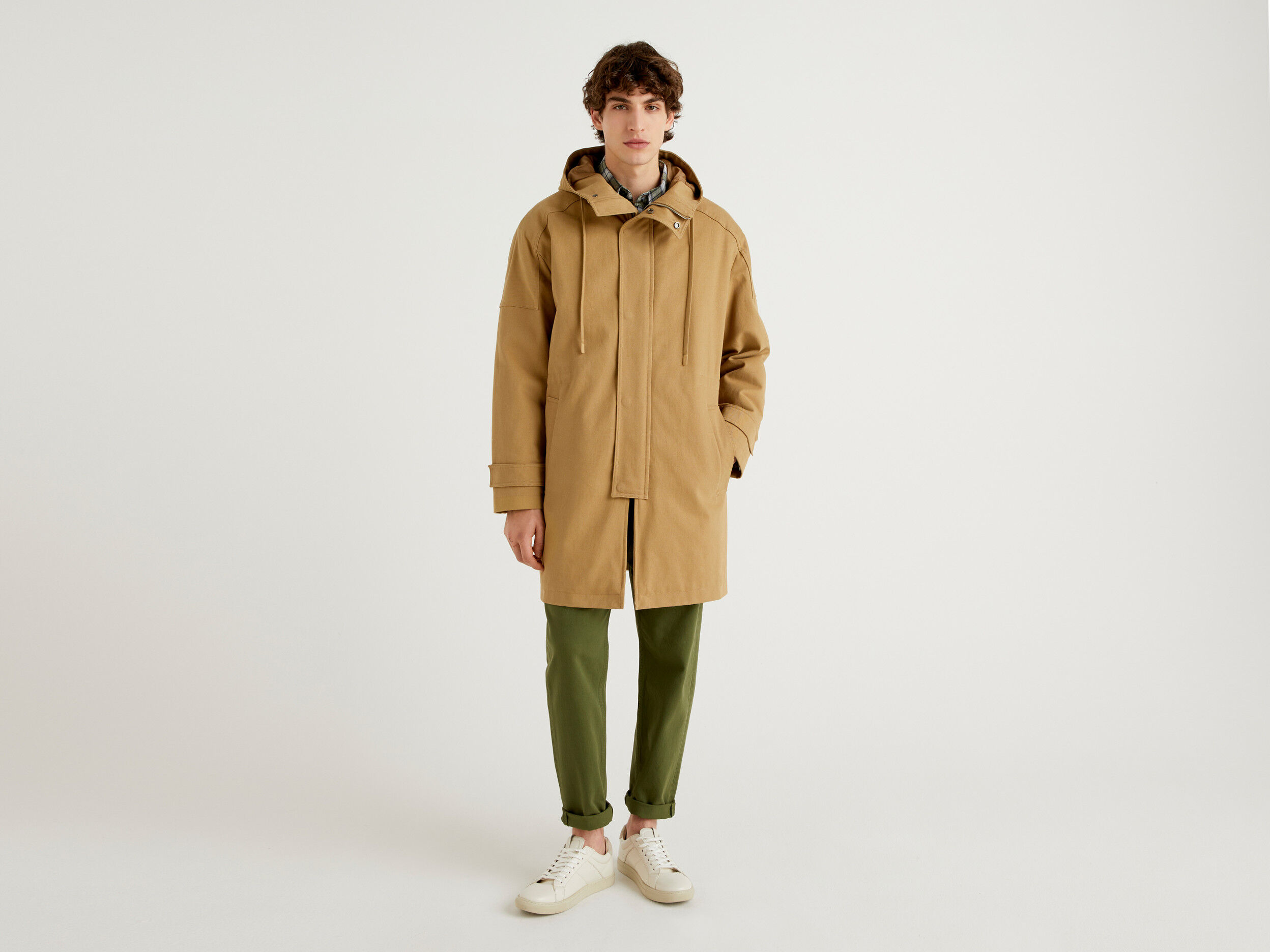 Padded cotton parka outlet