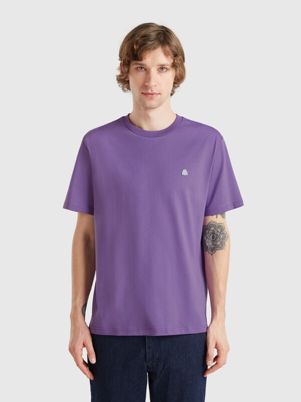 Camiseta básica de algodón  Hombre