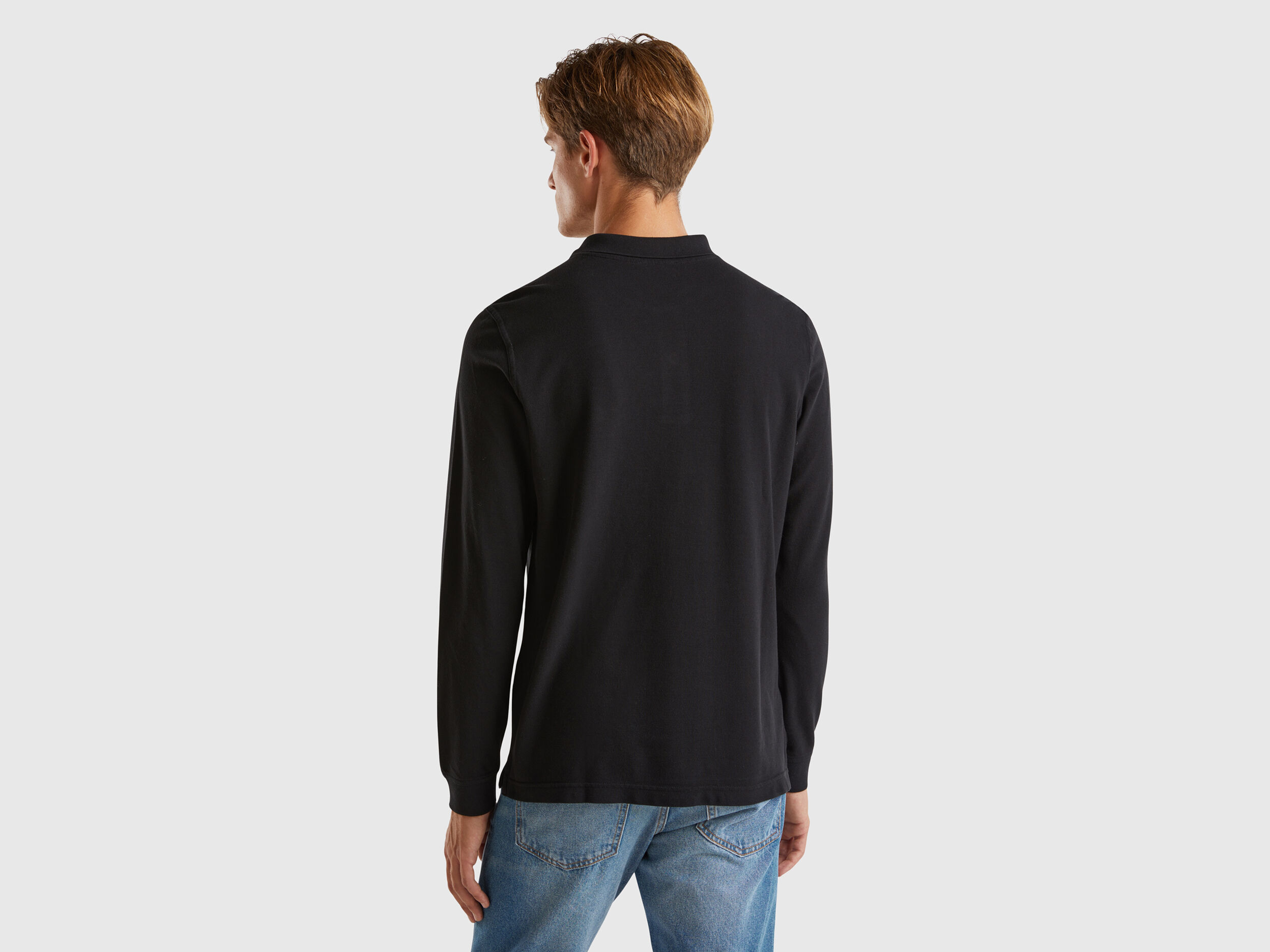 Polo long sleeve crew neck store
