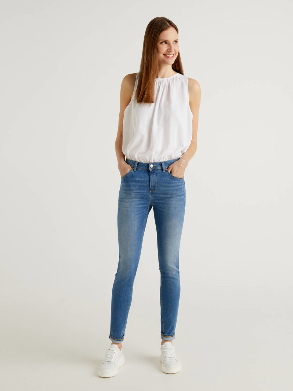 Skinny Fit Push Up Jeans Skinny Fit Push Up Jeans