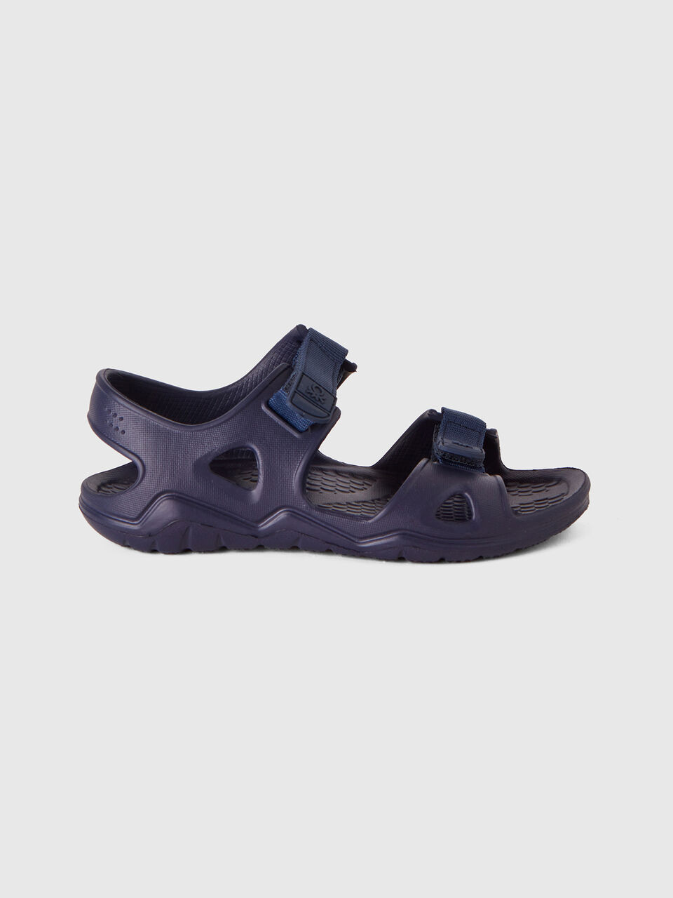 Sandals in lightweight rubber - Dark Blue | Benetton