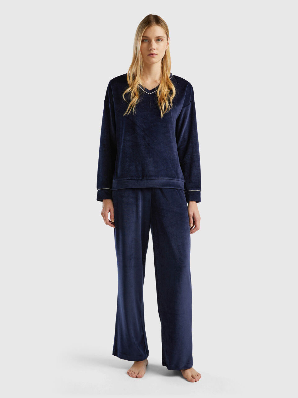 Velour best sale pyjamas womens