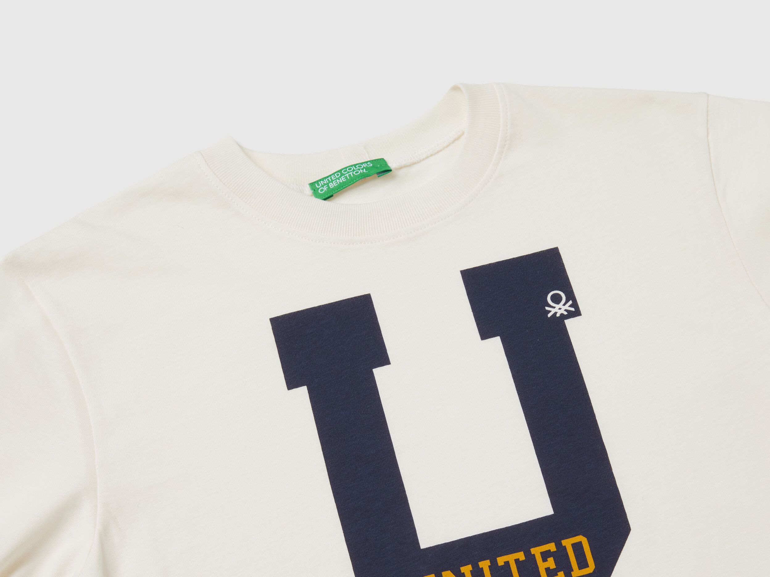 T shirt benetton bambino deals