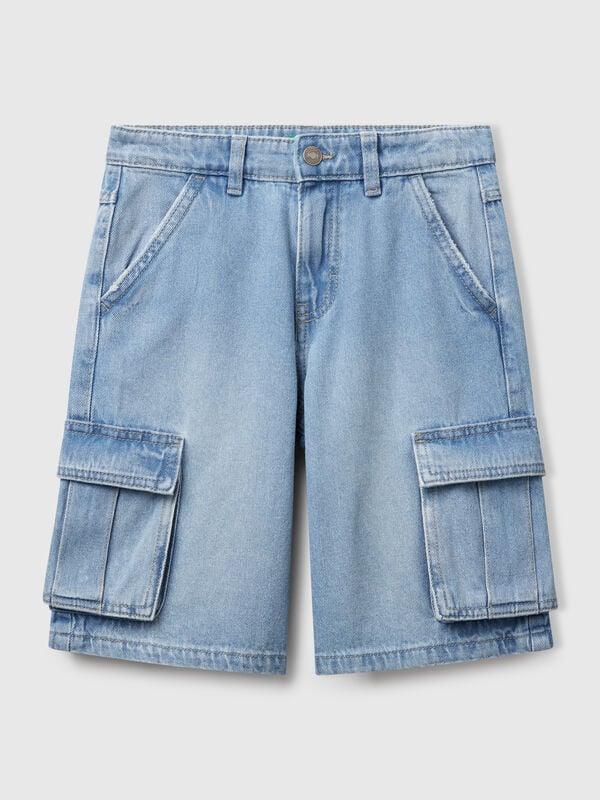 Shorts cargo rectos Niño