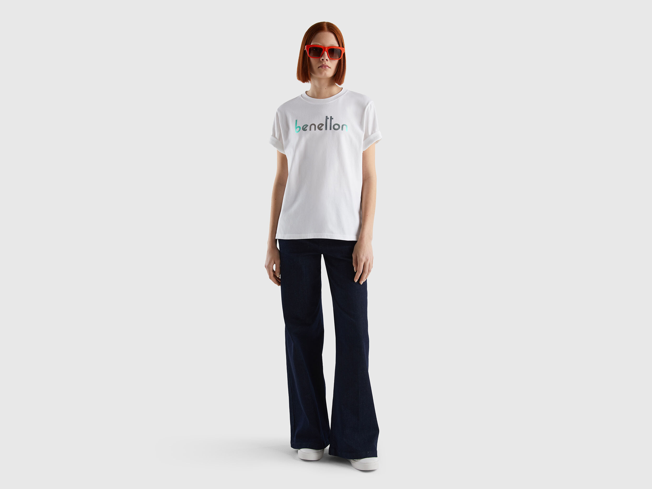 Benetton t shirt dames sales