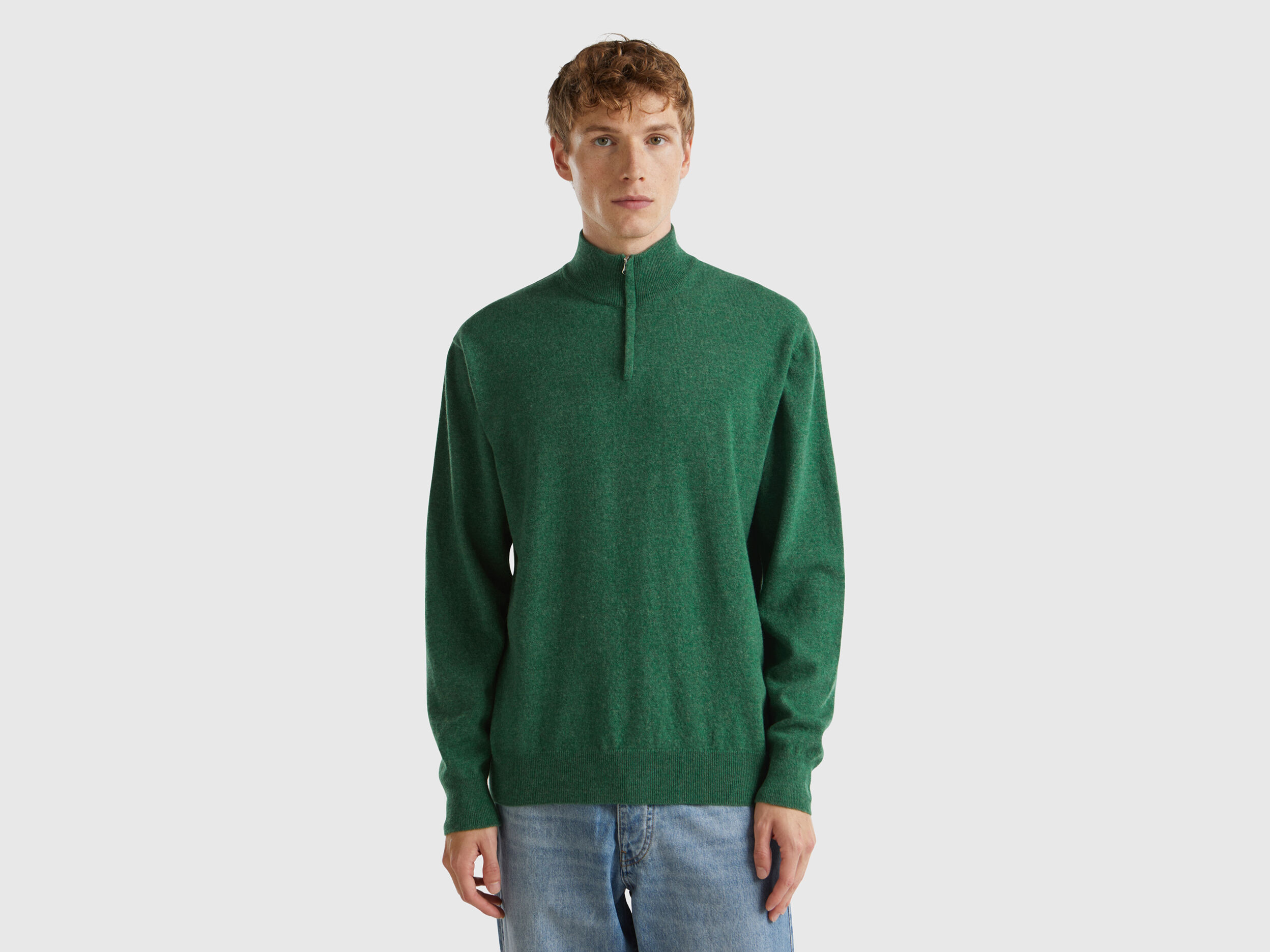 Men s High Neck Sweaters New Collection 2024 Benetton