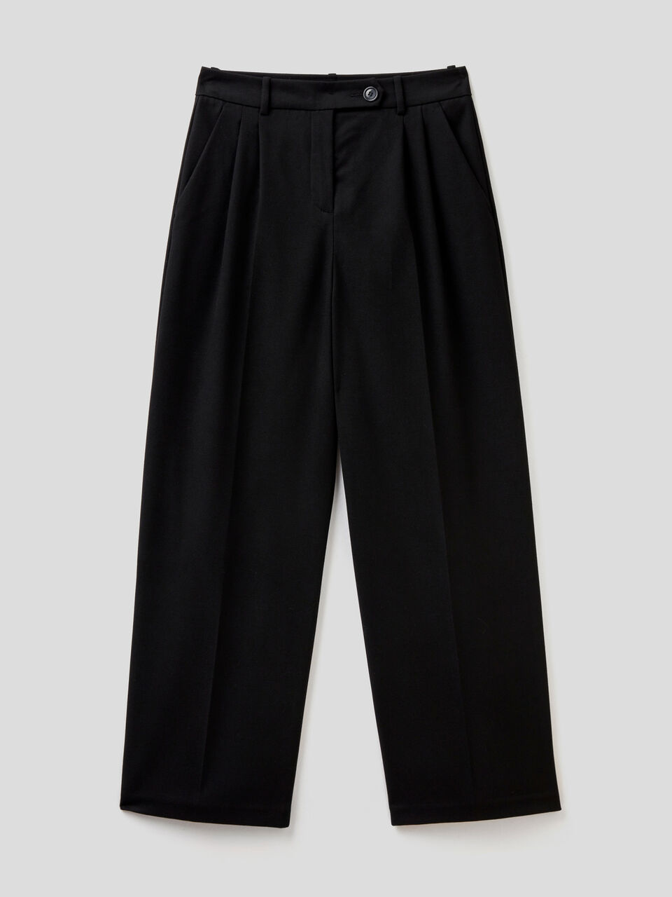 Pantalón de franela con pernera recta image number 1