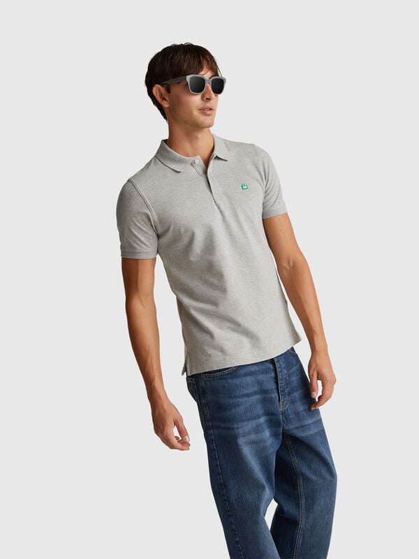 Polo ajustado Hombre