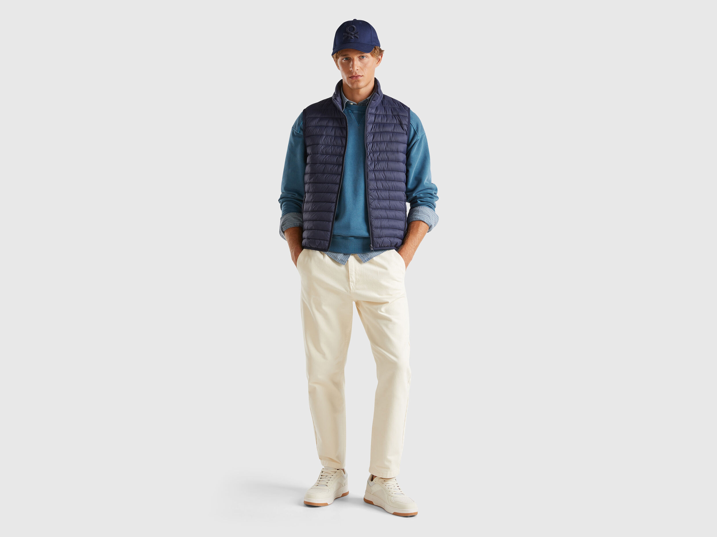 Men s Sleeveless Puffer Jackets New Collection 2024 Benetton