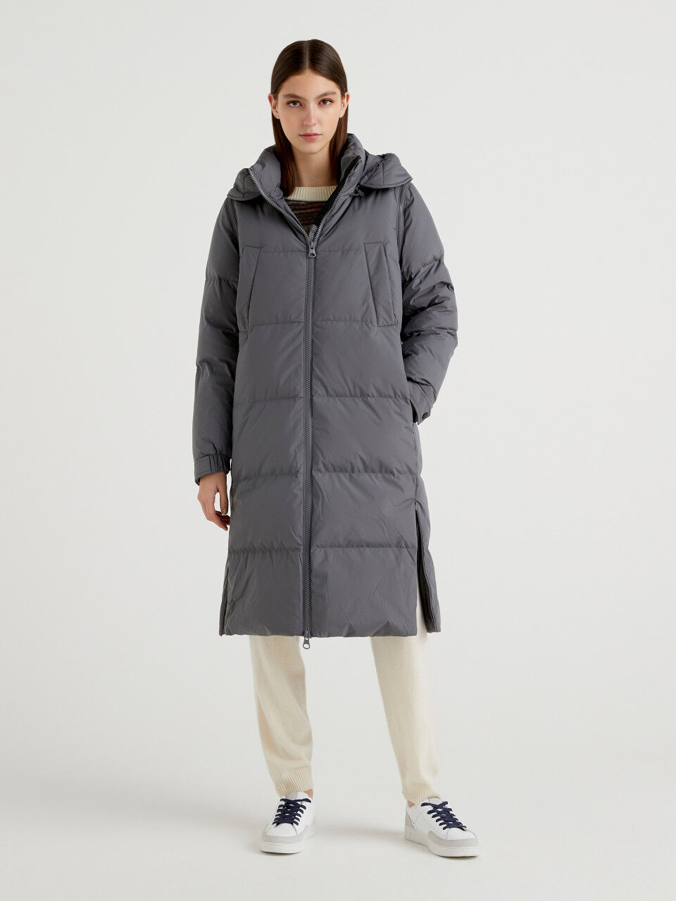 Benetton down coat sale