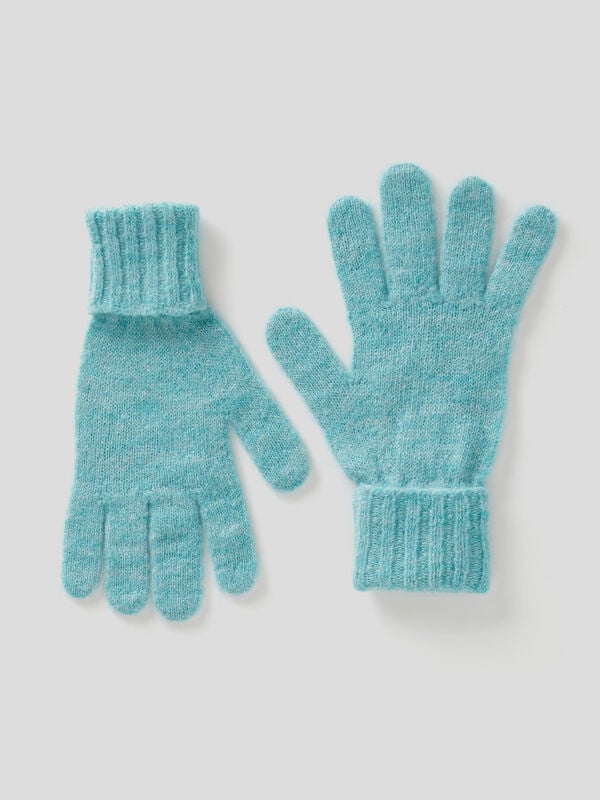 Gloves in wool blend Junior Girl