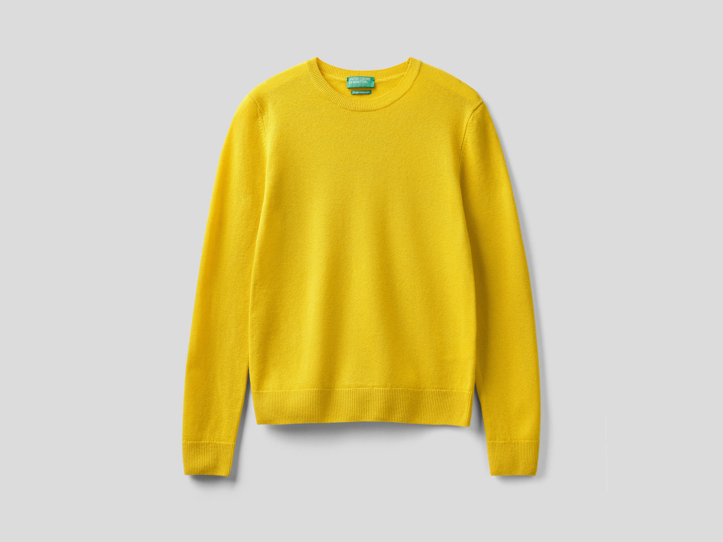 Yellow merino best sale wool sweater