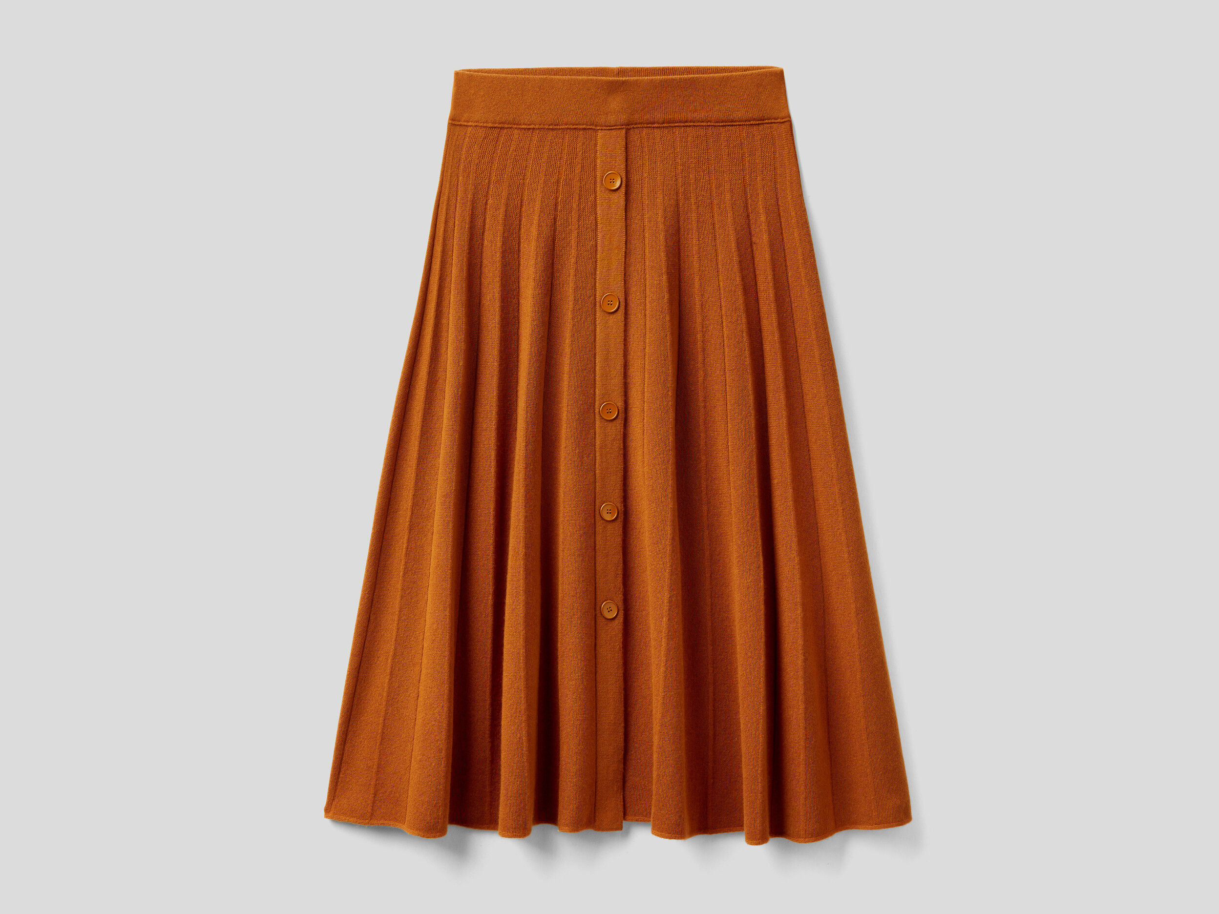 Knit sales skirt orange
