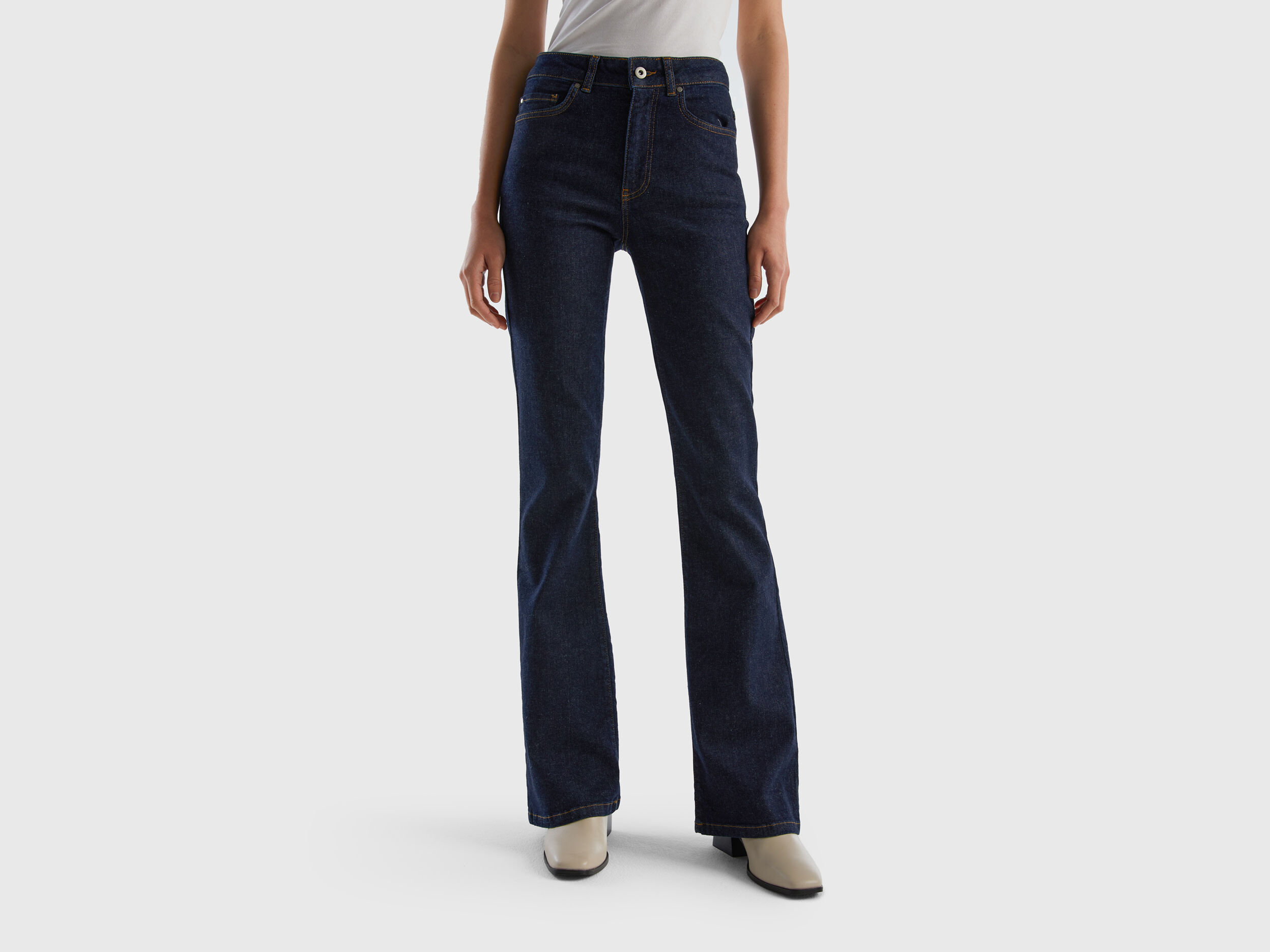 Benetton jeans a zampa hot sale