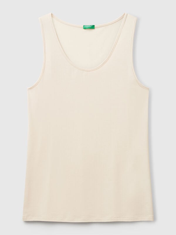 Camiseta sin mangas de Tencel™ modal elástico Mujer