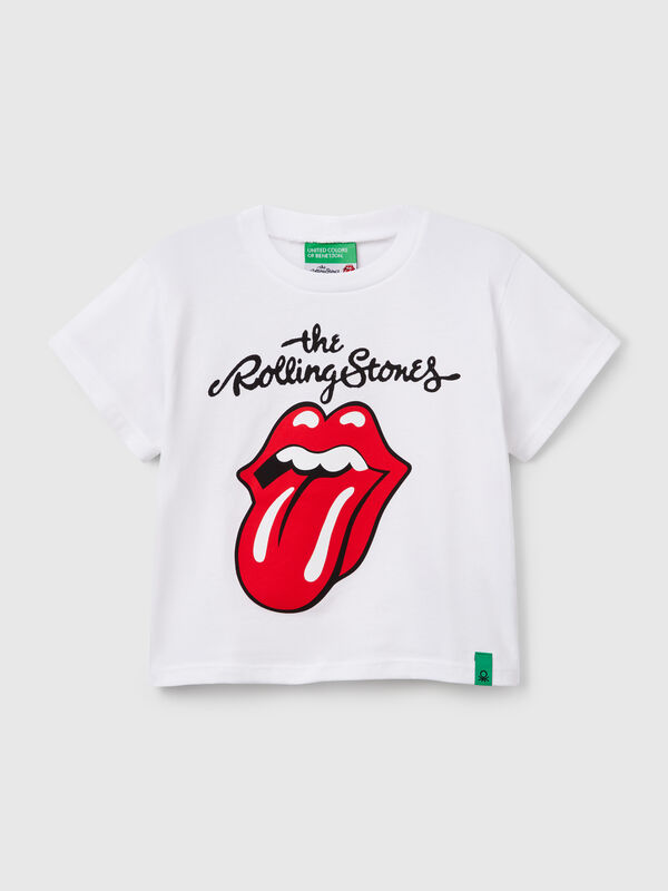 Camiseta con estampado "The Rolling Stones" Niña