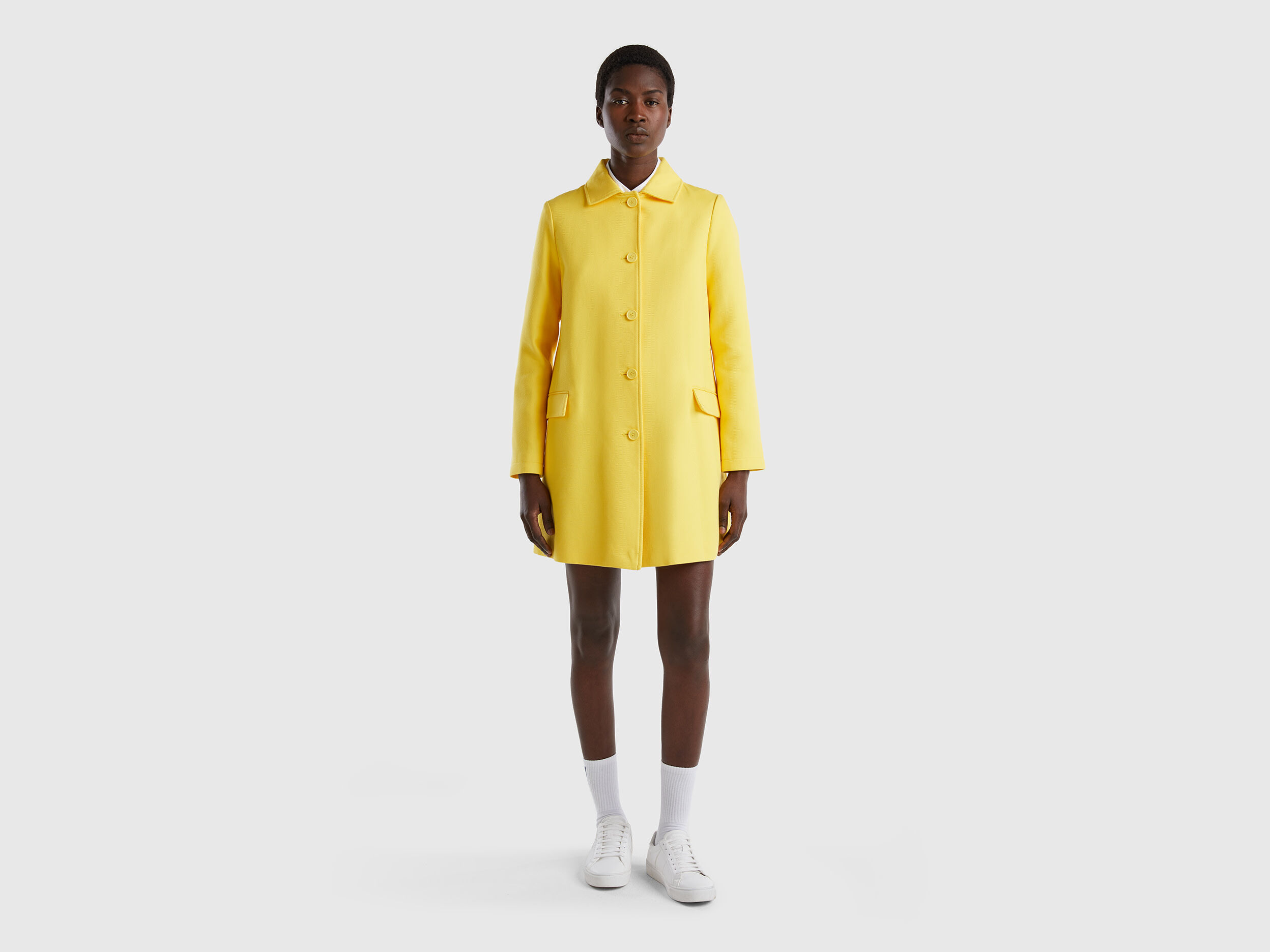 Yellow hotsell duster coat