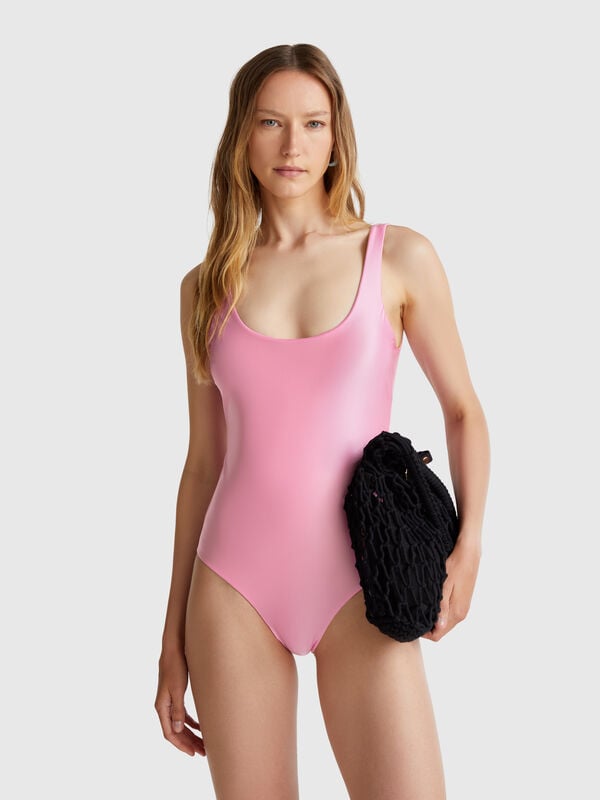 Bañador reversible de una pieza Mujer