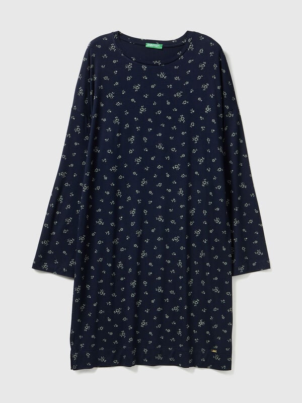 Flowy floral nightshirt Women