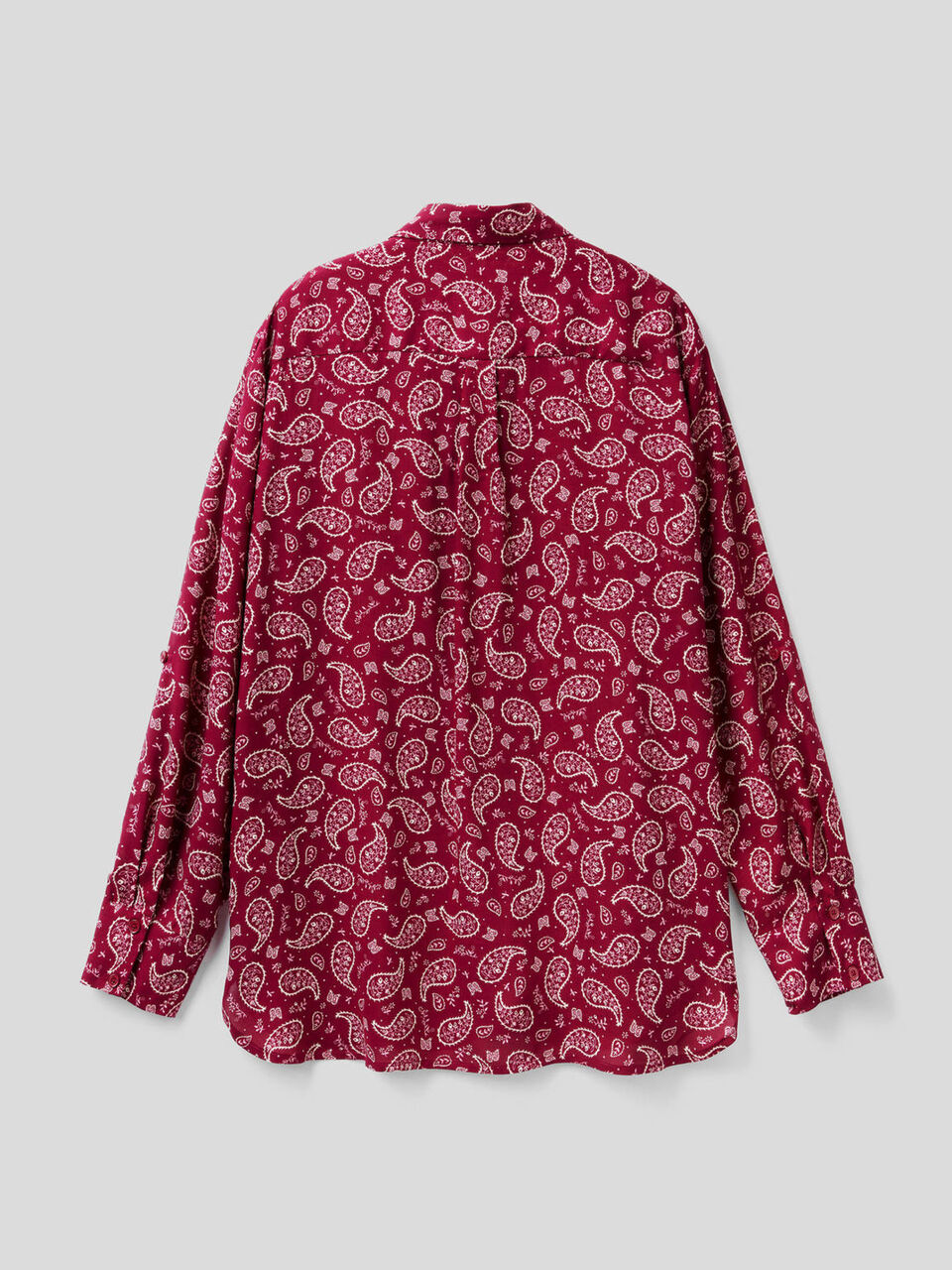 Flowy pattern spring shirt image number 2