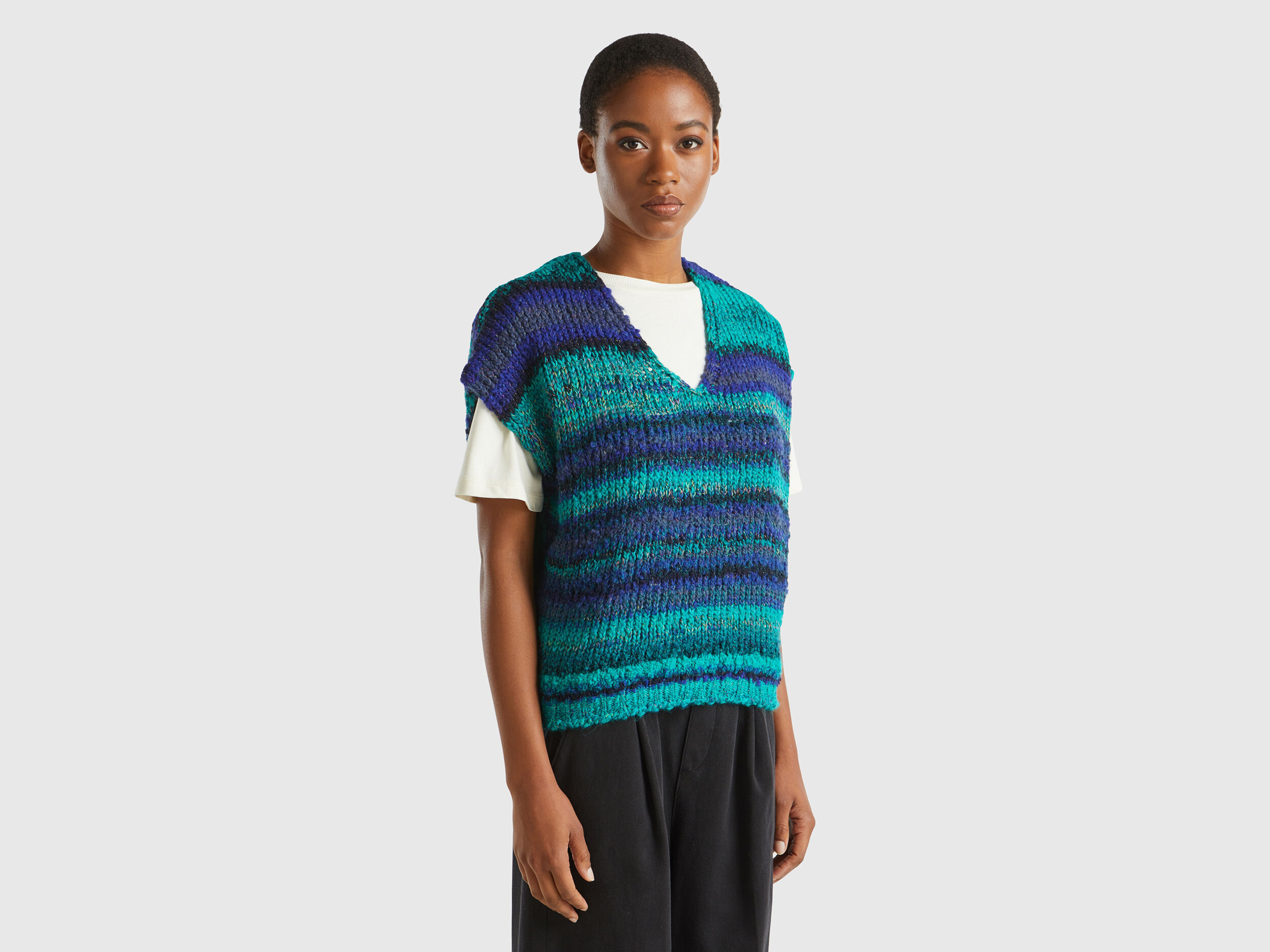 Knitted vests for ladies store