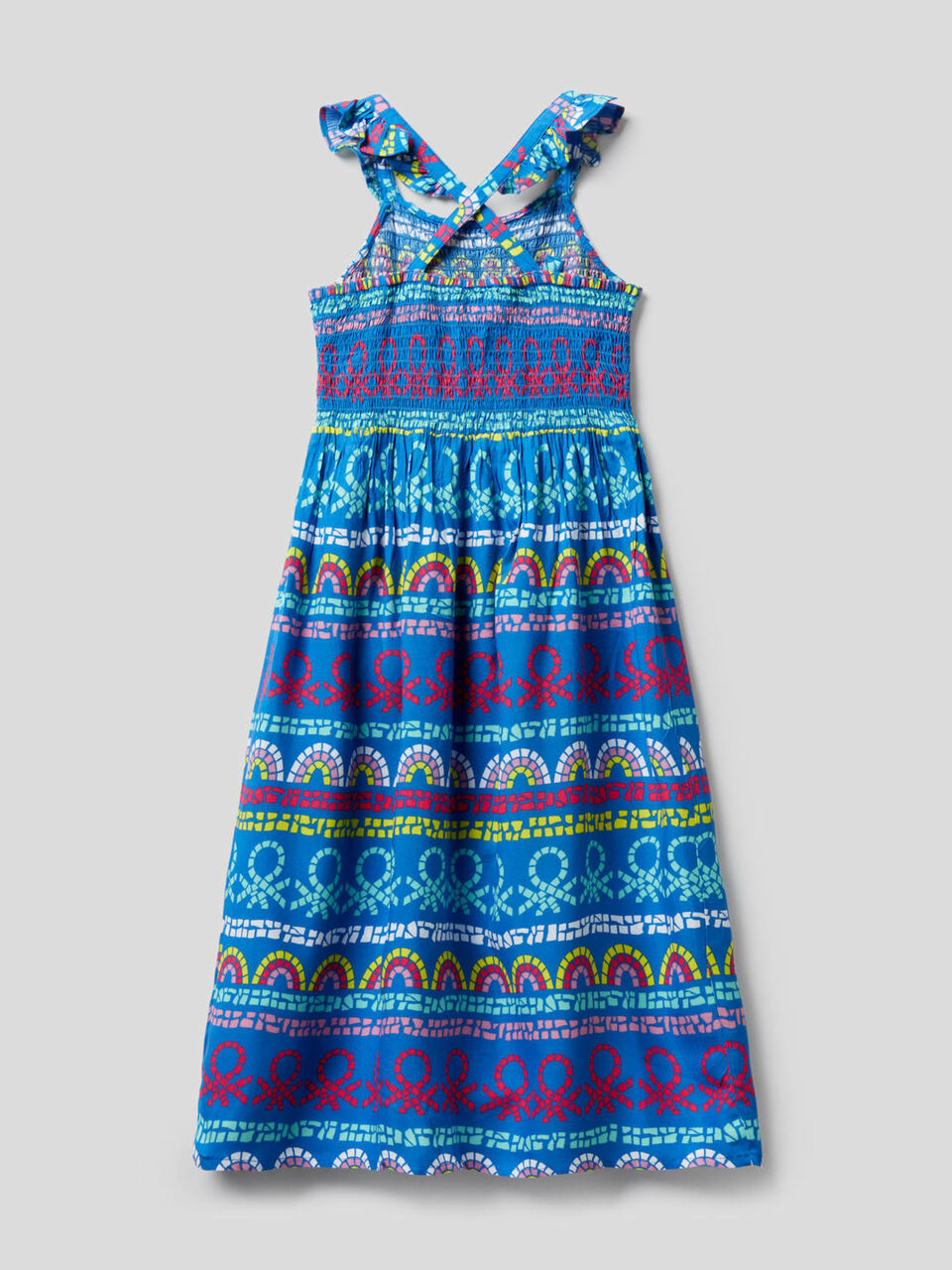 Vestido fluido con estampado image number 2