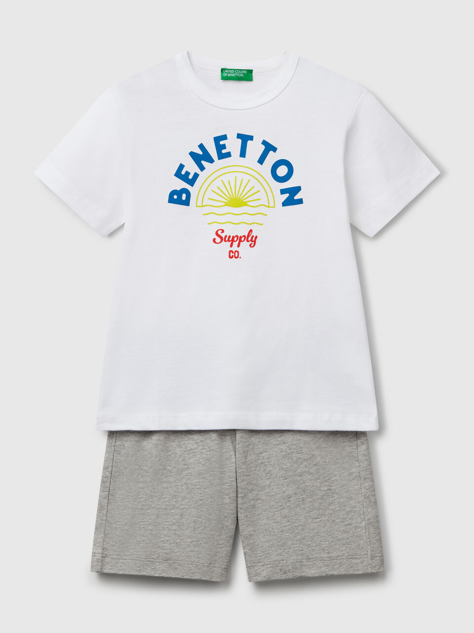 SET T-SHIRT+SHORTS Niño image number 1