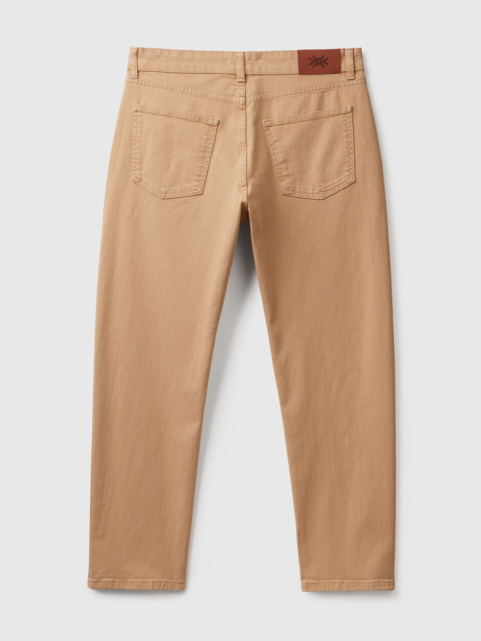 Carrot fit trousers - Beige