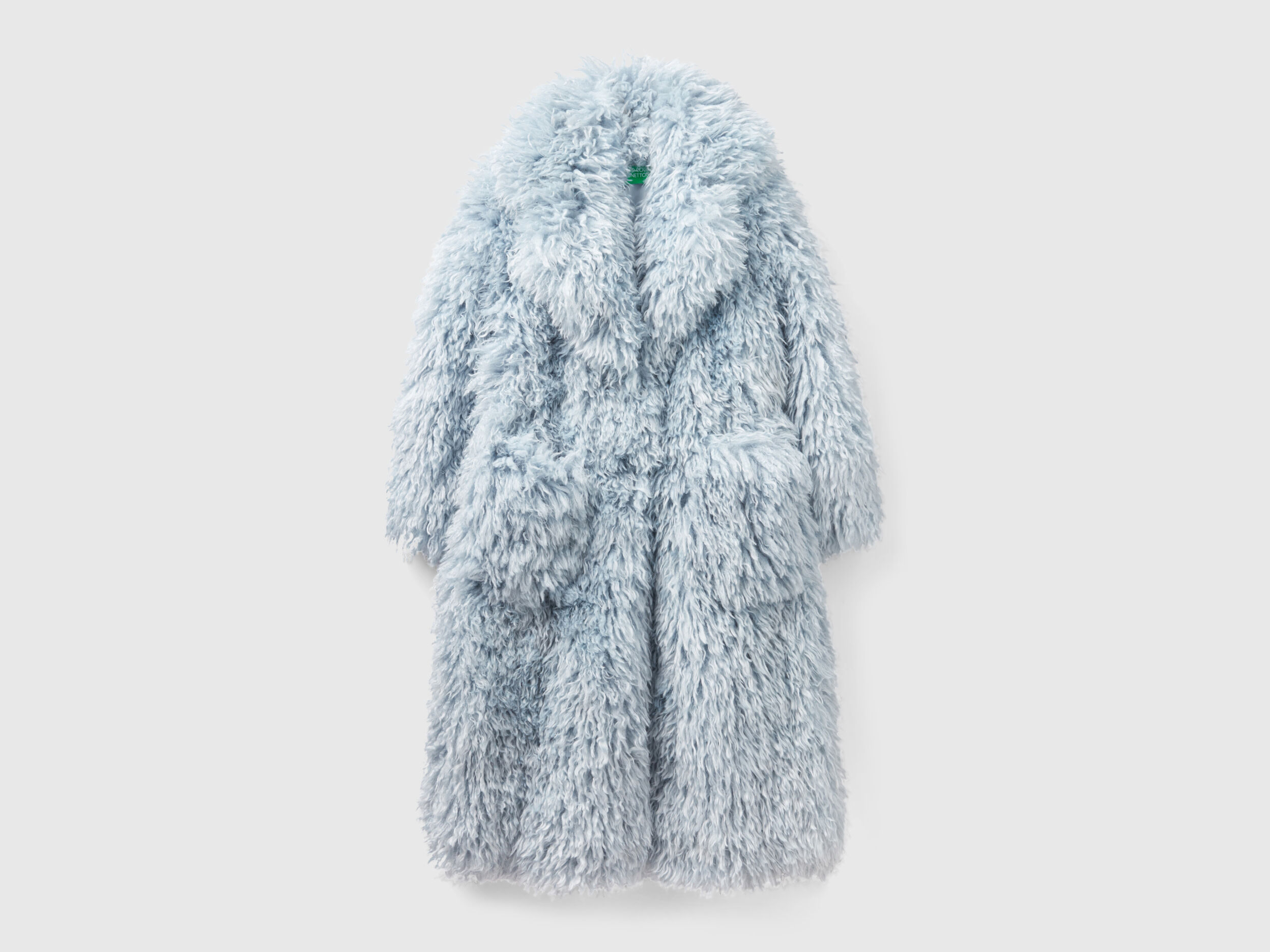Benetton faux sale fur coat