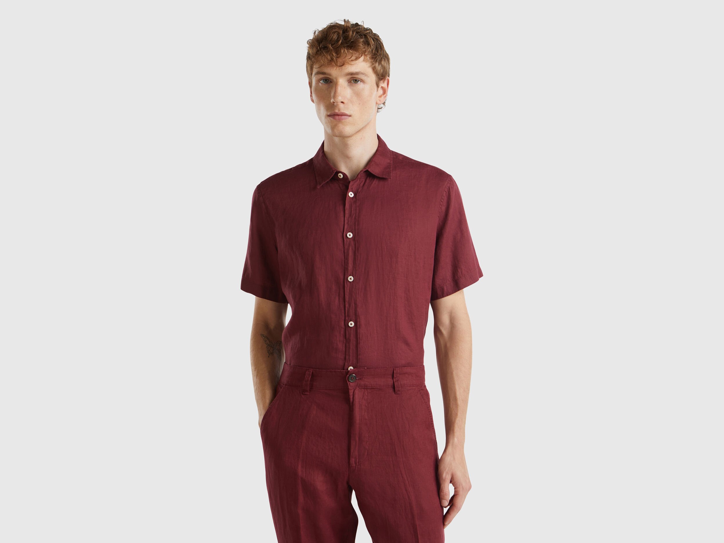 Ucb linen shirts top