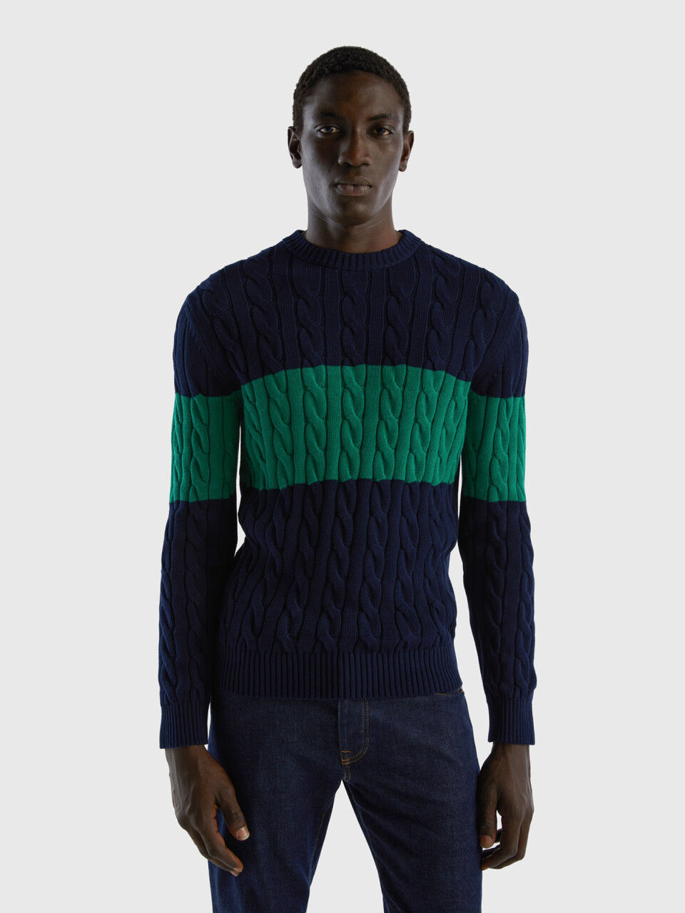 Men s Crew Neck Sweaters and Jumpers Benetton