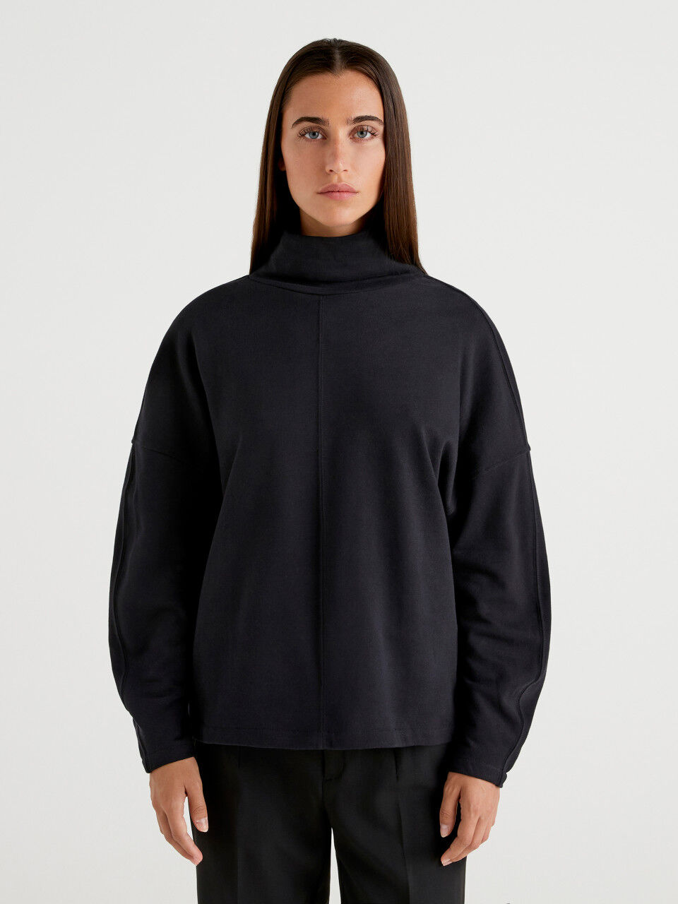 Sweater best sale without hood