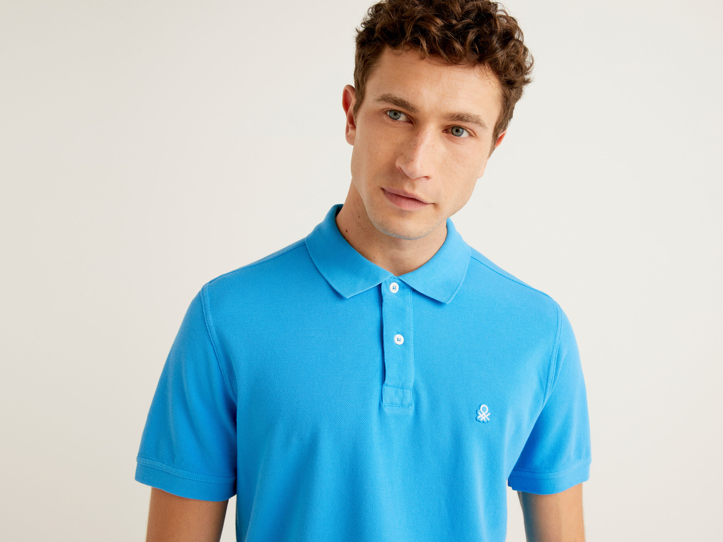 Polo azul turquesa new arrivals