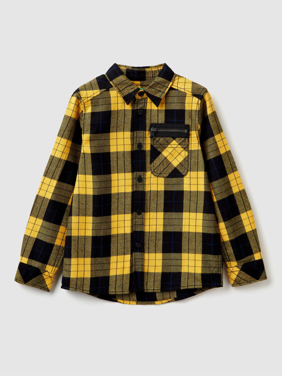 Camisa de cuadros de franela image number 1