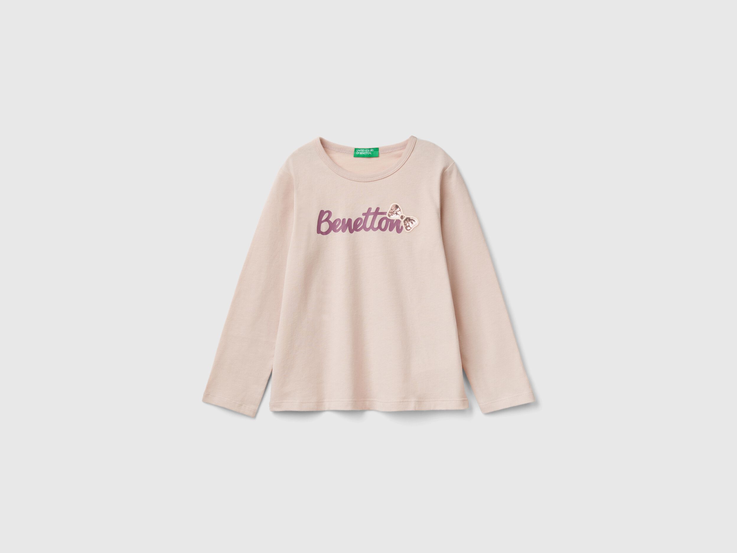 Kid Girls Long Sleeve T shirts Collection Benetton