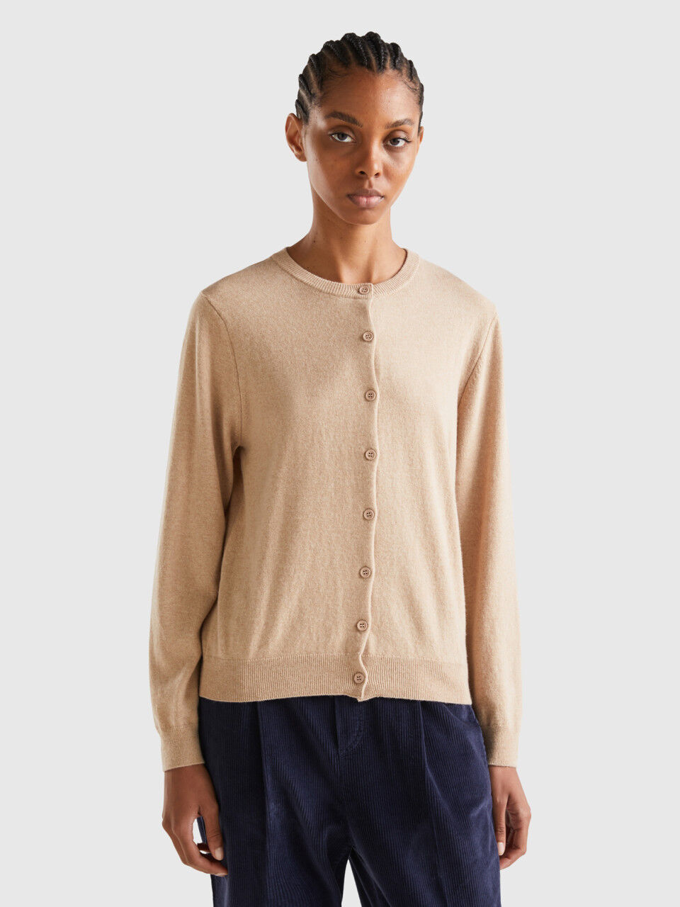 In hotsell cashmere cardigan