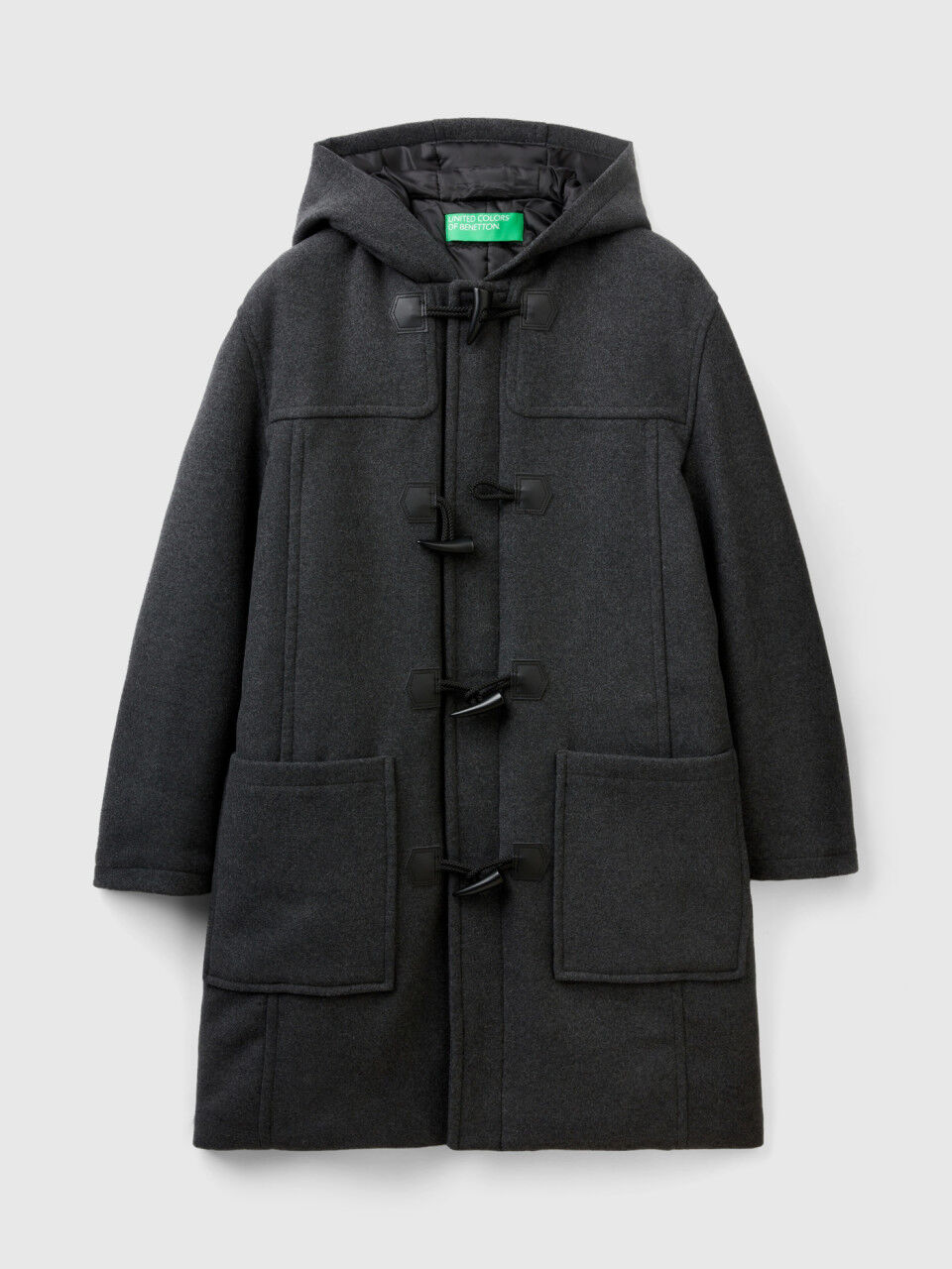Abrigo benetton sale hombre