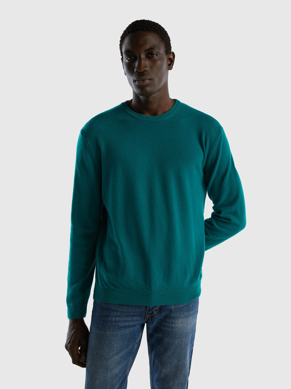 Wool crew neck store