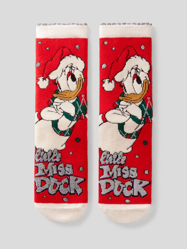 Daisy Duck Christmas socks Junior Boy