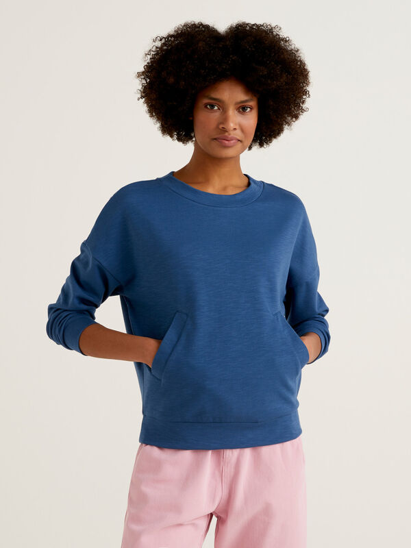 Cotton blend sweatshirt Women