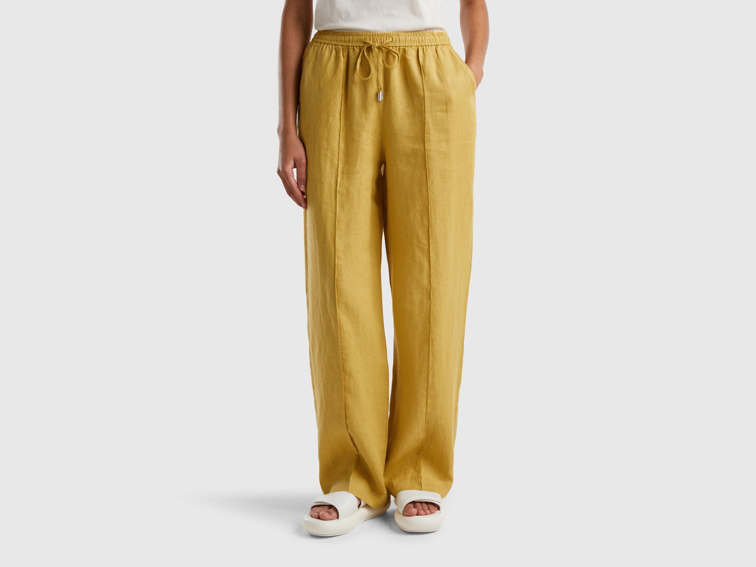 Pantaloni di on sale lino benetton