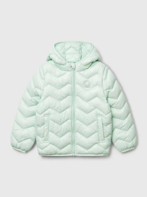 Padded jacket with hood Junior Girl